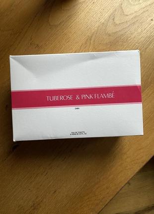 Набір парфумів zara tuberose+pink flambe 2×90 ml