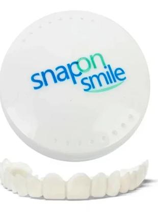 Вініри SnapOn Smile Veneers накладні (Білі) | Знімні вініри дл...