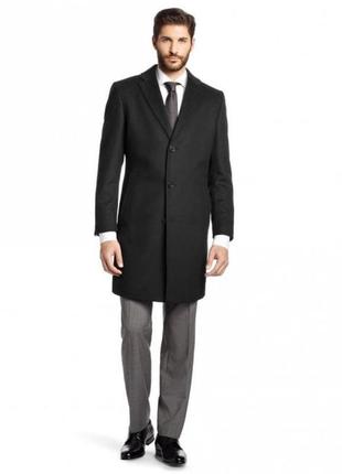Мужское пальто шерсть кашемир hugo boss stratus wool cashmere ...