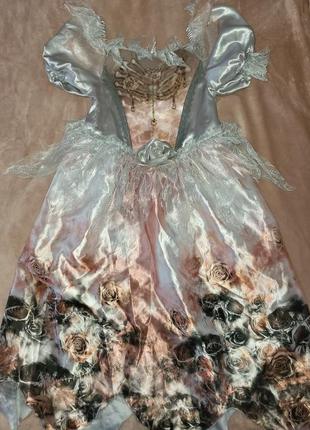 Платье на хеллоуин 9-10 лет.