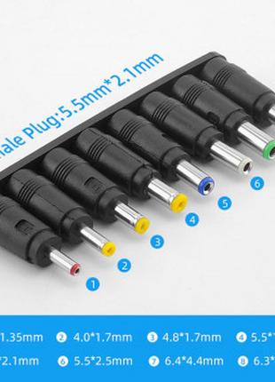 Набор насадок для штекера DC5.5 * 2.1 мм штекер раъемы питания...