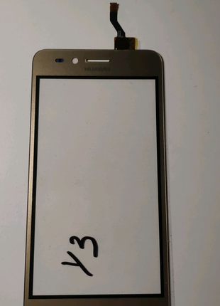 Сенсор (тачскрин) для Huawei Y3 II версия 3G золотистый
