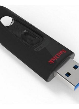 Накопичувач USB Flash drive 64GB SANDISK Ultra USB3.0 Чорний (...