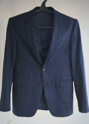 Піджак Zara темно-синій designed by Tessuti Piemontesi