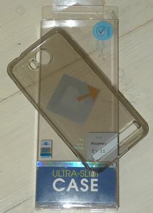 Чехол GlobalCase TPU Extra Slim для Huawei Y3 II темный 0003