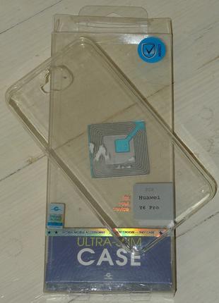 Чехол GlobalCase TPU Extra Slim для Huawei Y6 Pro светлый 0004