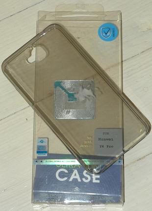Чехол GlobalCase TPU Extra Slim для Huawei Y6 Pro темный 0005