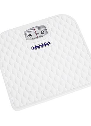 Бытовые напольные механические весы Mesko MS 8160 до 130 кг