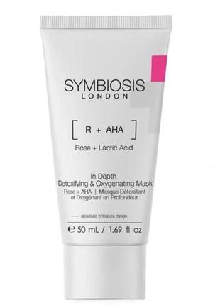 Маска для лица symbiosis london r+aha rose