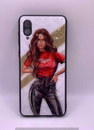 Чохол Samsung A02 Ledies girl red *