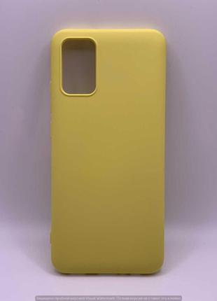 Чохол Samsung A02S Wave Colorfil yellow *