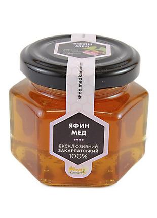 Мед пчелиный натуральный, сорт: "Яфин мед" 120г
