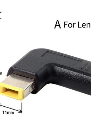 Переходник для зарядки ноутбука Lenovo Type-c female to USB pi...
