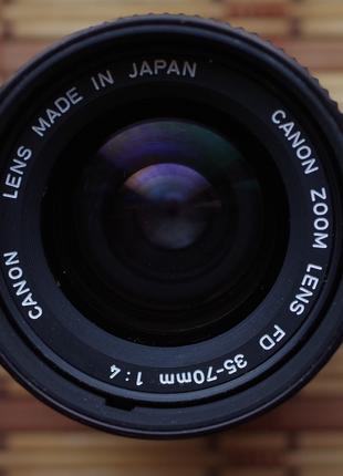 Об'єктив Canon zoom Fd 35-70 mm 4