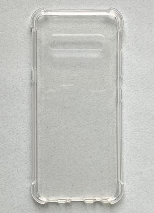 Чехол (бампер, накладка) для LG V60 ThinQ прозрачный, тонкий, ...