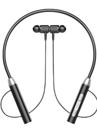 Bluetooth навушники G07 чорні бездротові підвісні беспроводные