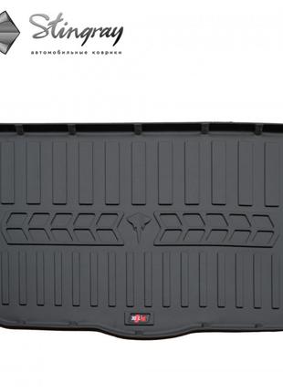 3D коврик в багажник Renault Kadjar 2015- Stingrey (Рено Каджар)