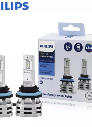 Лампы противтотуманных фар Philips Ultinon Essential G2 LED H8...