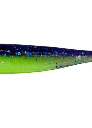 Силікон Keitech Easy Shiner 4" 1шт. PAL#06T Violet Lime Belly