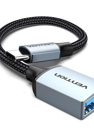 Переходник Vention Type-C – USB 3.0 OTG кабель Thunderbolt 3 –...