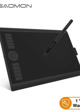 НОВЫЙ Графический планшет GAOMON M10K PRO 10 дюймов с 10 клавишам
