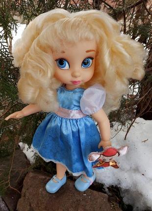 Кукла золушка аниматор дисней 40см коллекционная лялька