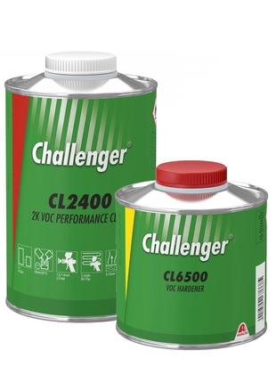 Прозорий лак Challenger CL2400 2K VOC Performance Clear (Лак 1...