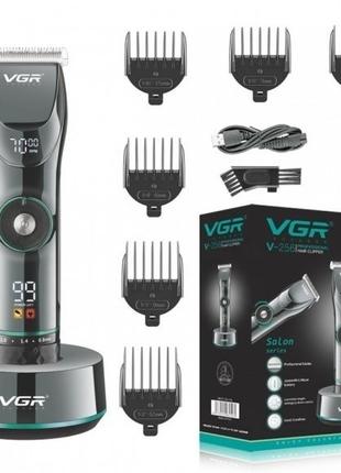 Беспроводная машинка для стрижки волос и бороды VGR V-256