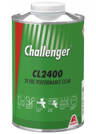 Прозорий лак Challenger CL2400 2K VOC Performance Clear (1л)