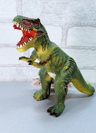 Динозавр резиновый фигурка HY553E Тиранозавр