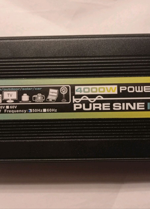 4000W Power Inverter Pure Sine Wave