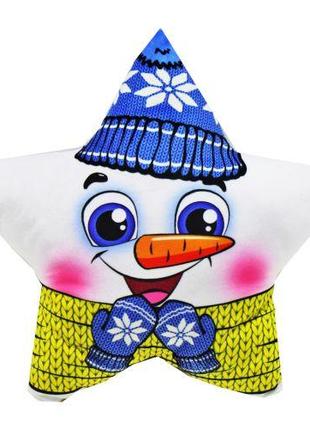 Игрушка-подушка "Новогодняя звезда"