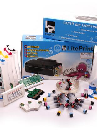 СНПЧ - Система Непрерывной Подачи Чернил LitePrint C87