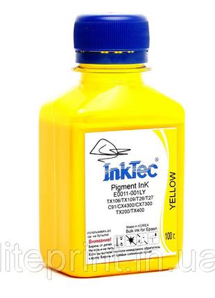 Чернила для принтера Epson пигментные Inktec - E0011, Yellow, ...