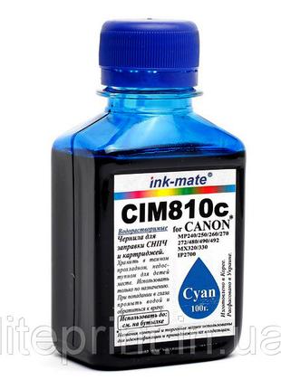 Чернила для принтера Canon - Ink-Mate - CIM810, Cyan, 100 г