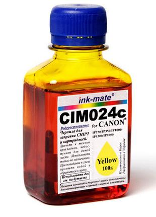 Чернила для принтера Canon - Ink-Mate - CIM024, Yellow, 100 г