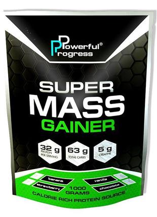 Гейнер Powerful Progress Super Mass Gainer 1000 г