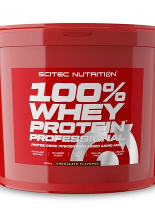 Scitec Nutrition 100% Whey Protein Professional 5000 g (166 по...