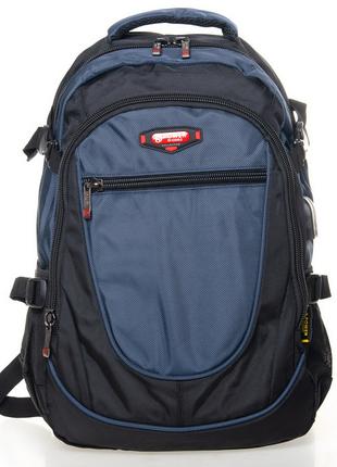 Городской рюкзак Power In Eavas 9607 черный+синий