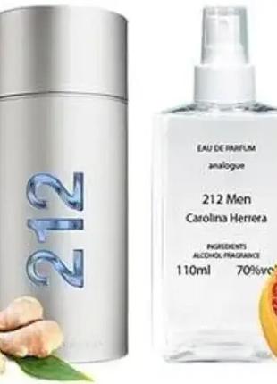 Carolina Herrera 212 Men - Parfum Analogue 110ml