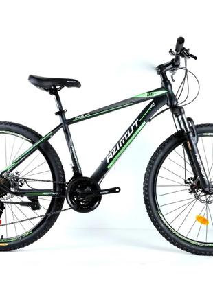Велосипед Azimut Aqua 29" GD рама 17, 2021 черно-зеленый
