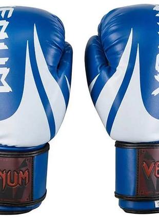 Боксерские перчатки Venum синие DX VM2145-12B