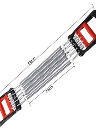 Еспандер плечовий кистьовий 2 в 1 (5 пружин) Cima