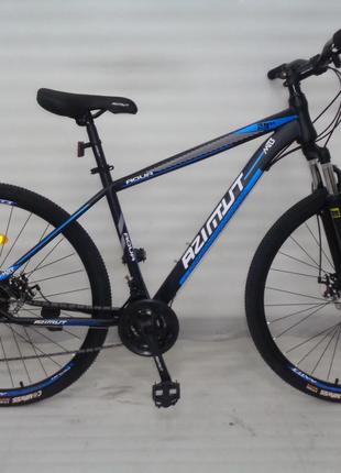 Велосипед найнер Azimut Aqua 29" D рама 19 черно-синий