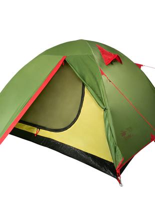 Туристическая трехместная палатка Tramp Lite Tourist 3 олива
