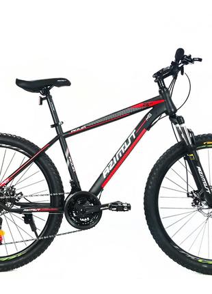 Велосипед найнер Azimut Aqua 29" D рама 17 черно-красный