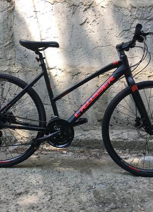 Велосипед Crosser XC 330 28" (рама 14) 2021 черный