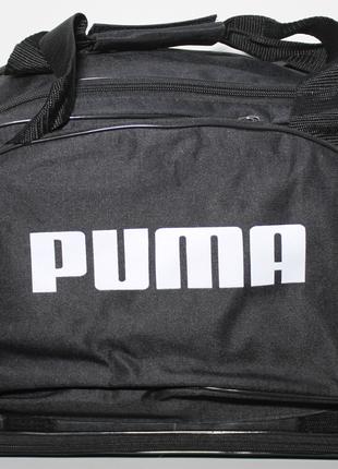 Сумка дорожная Puma, Черный (полиэстер, р-р 41x28-37см)