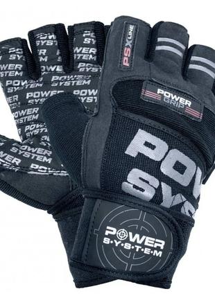 Рукавички для фітнесу Power System PS-2800 Power Grip Black S