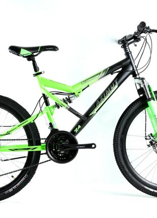 Горный двухподвесный велосипед Azimut Scorpion 26" GD рама 17 ...